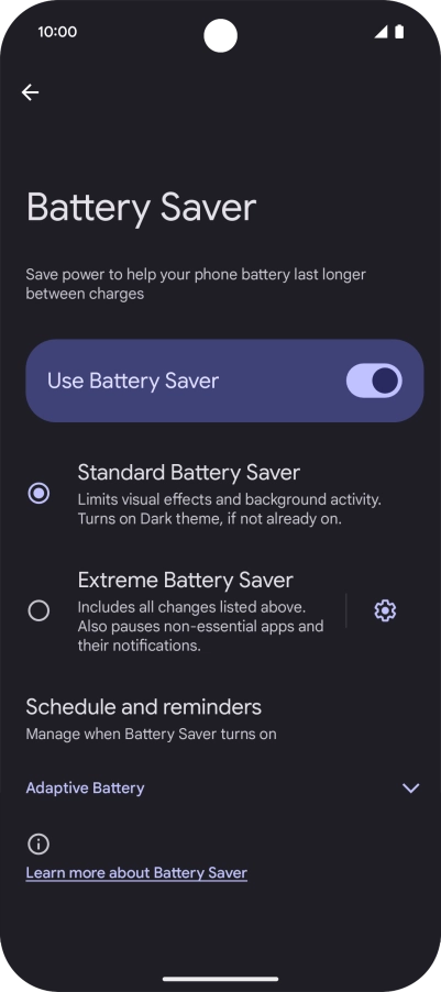 Slide your finger upwards starting from the bottom of the screen to return to the home screen.