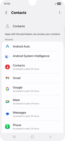 Press the required app.