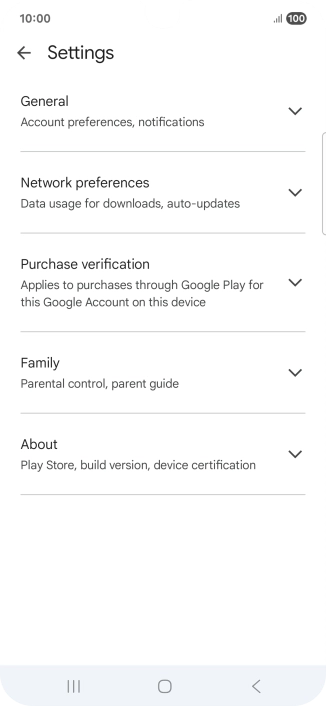 Press Network preferences.