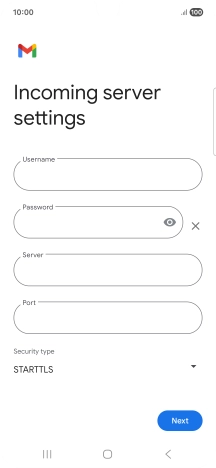 Press the field below 