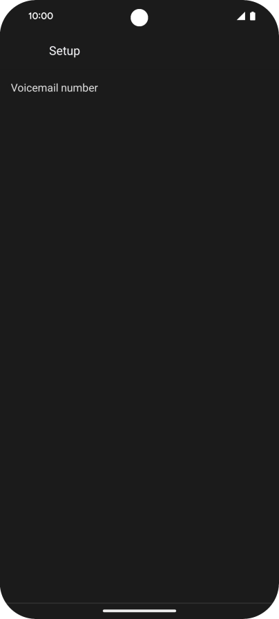 Press Voicemail number. Press Voicemail number.