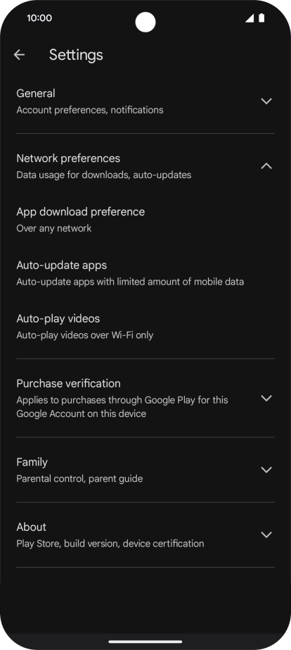 Press Auto-update apps.