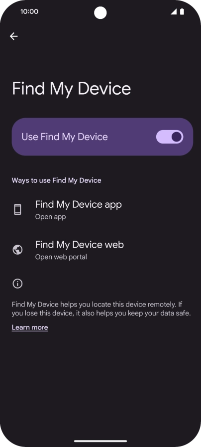 Slide your finger upwards starting from the bottom of the screen to return to the home screen.