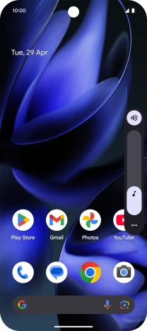 Press the sound mode icon.