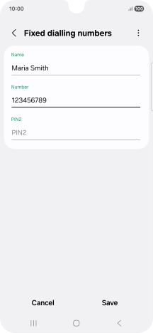 Press PIN2 and key in your PIN2. The default PIN2 is 1111. Press PIN2 and key in your PIN2. The default PIN2 is 1111.