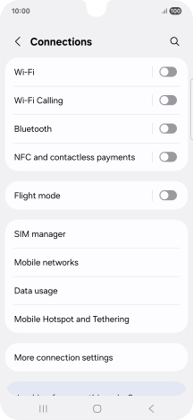 Press Data usage. Press Data usage.