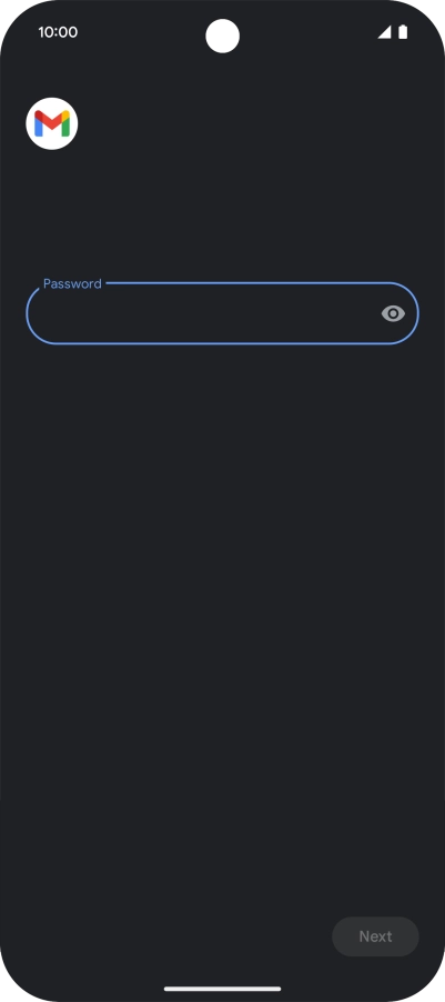 Press the field below 