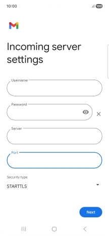 Press the drop down list below 