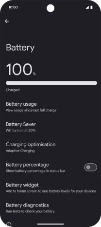 Press Battery Saver.