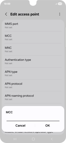 Key in 234 and press OK. Key in 234 and press OK.