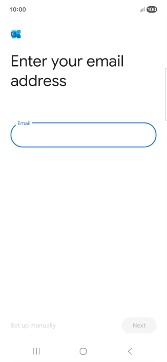 Press the field below 