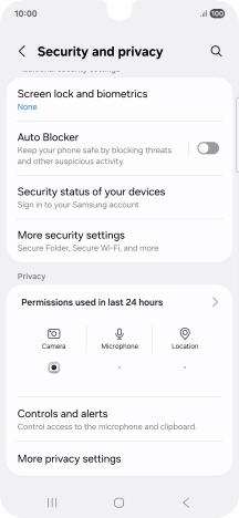 Press Permissions used in last 24 hours.