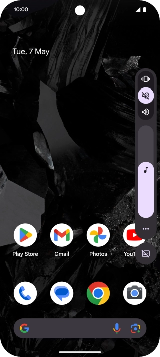 Press the sound icon to turn off the function.