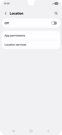 Press the indicator to turn the function on or off.