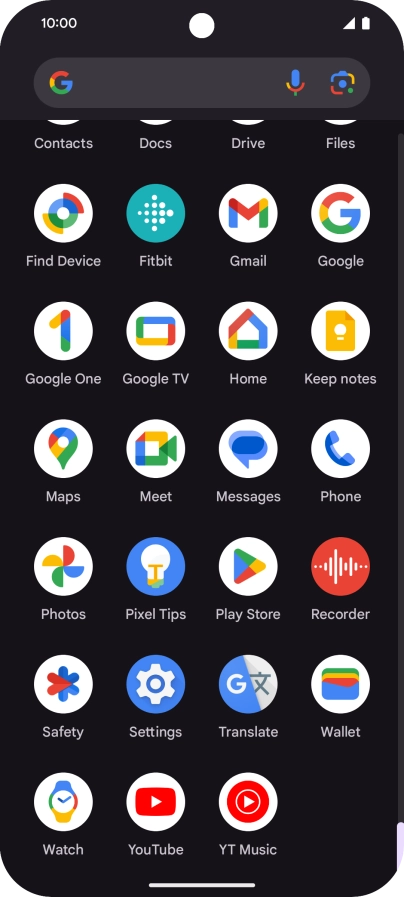 Press YT Music. Press YT Music.