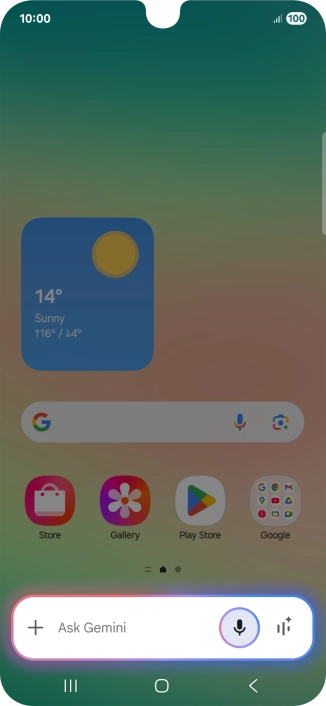 Say, in your own words, what you would like your phone to do, e.g.: OPEN [application], CALL [contact], SEARCH FOR [information]. It's not necessary to use a specific command for each function.