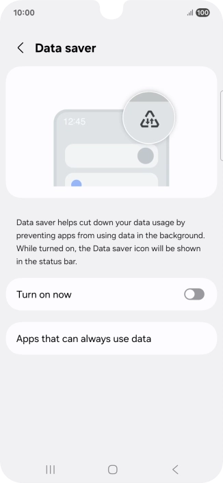 Press the indicator next to Press the indicator next to