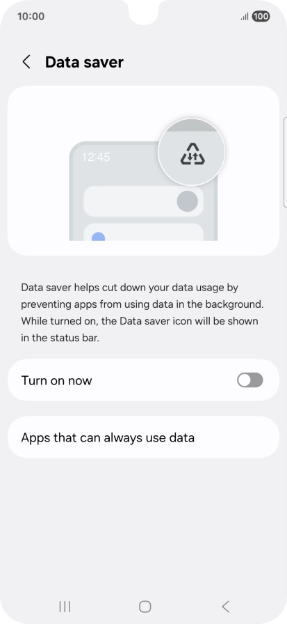 Press the indicator next to Press the indicator next to
