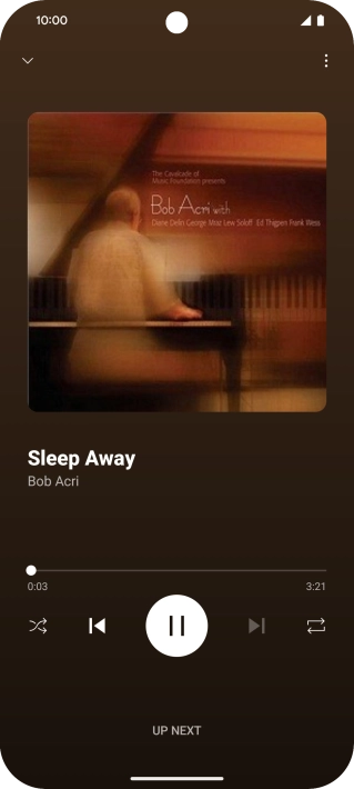 Press arrow right to go to the next audio file. Press arrow right to go to the next audio file.