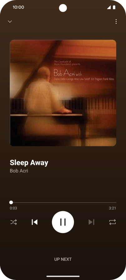 Press arrow right to go to the next audio file. Press arrow right to go to the next audio file.