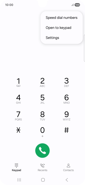 Press Settings. Press Settings.