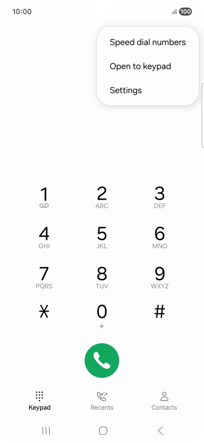 Press Settings. Press Settings.