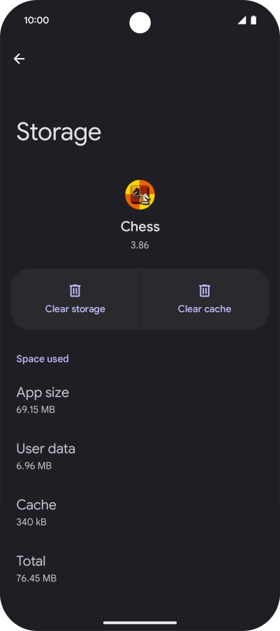 Press Clear cache. Press Clear cache.