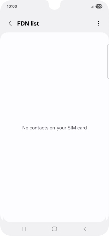 Press the menu icon. Press the menu icon.