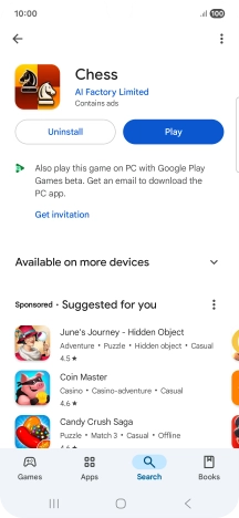 Press the Home key to return to the home screen. Press the Home key to return to the home screen.