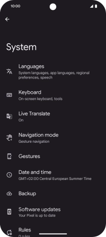 Press Date and time. Press Date and time.