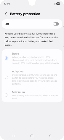 Press the indicator to turn the function on or off. Press the indicator to turn the function on or off.