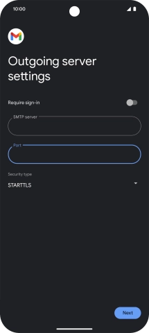 Press the drop down list below 