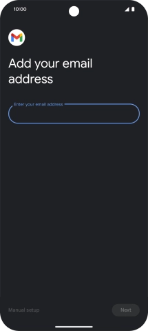 Press the field below 