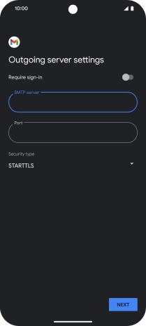 Press the field below 