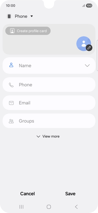 Press the address book drop down list. Press the address book drop down list.