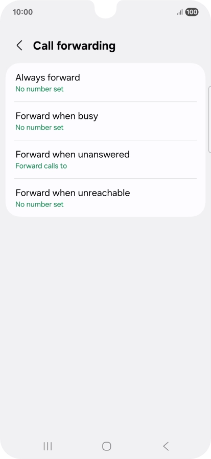 Press the Home key to return to the home screen. Press the Home key to return to the home screen.
