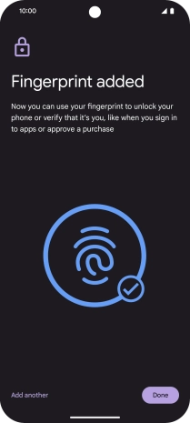 Press Done. Press Done.