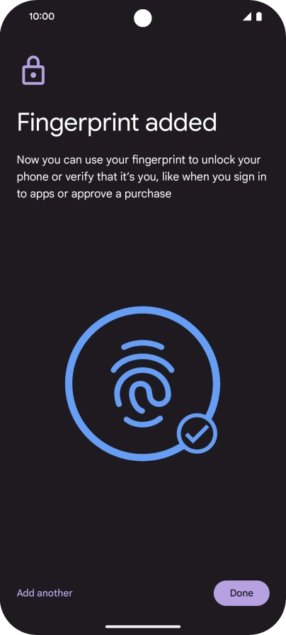 Press Done. Press Done.