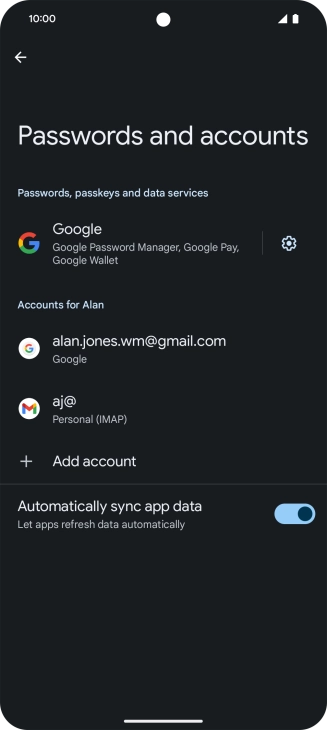 Slide your finger upwards starting from the bottom of the screen to return to the home screen.