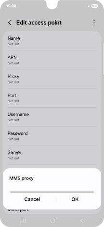Key in 212.183.137.012 and press OK.