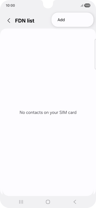 Press Add. Press Add.