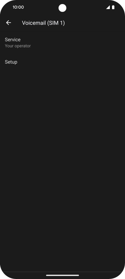 Press Setup. Press Setup.