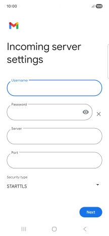 Press the field below 