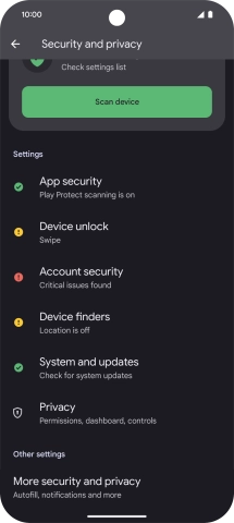 Press More security and privacy. Press More security and privacy.