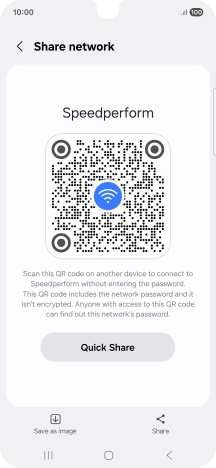 Place the QR code inside the camera frame on the other device to scan the code.