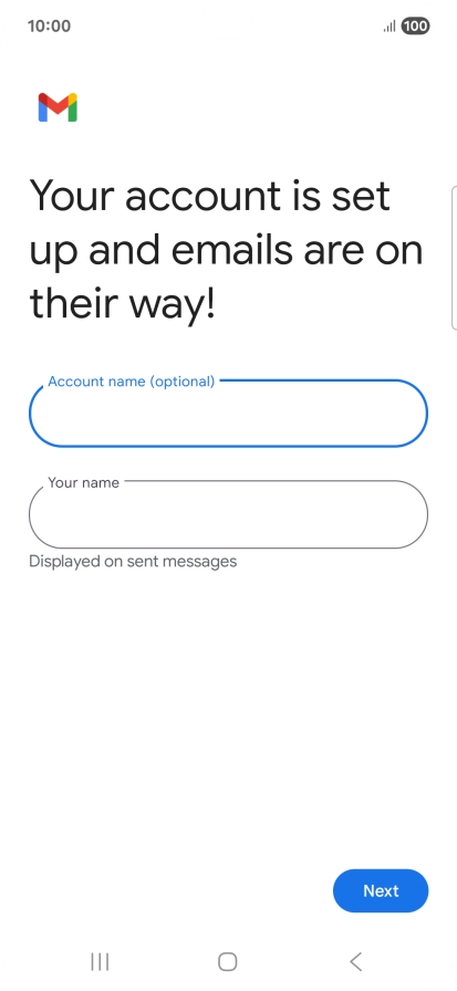 Press the field below 