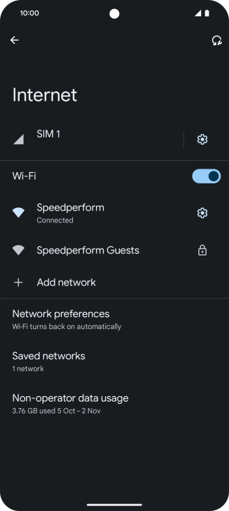Slide your finger upwards starting from the bottom of the screen to return to the home screen.