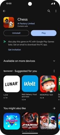 Slide your finger upwards starting from the bottom of the screen to return to the home screen.