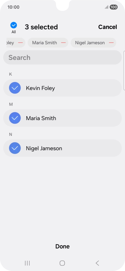 Press Done. Press Done.