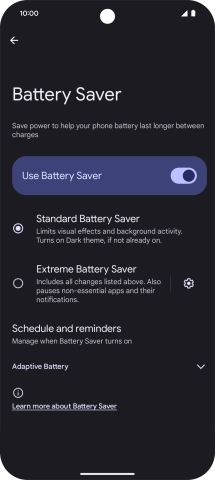 Slide your finger upwards starting from the bottom of the screen to return to the home screen.